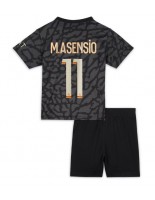 Paris Saint-Germain Marco Asensio #11 Alternativní dres pro děti 2023-24 Krátký Rukáv (+ trenýrky)